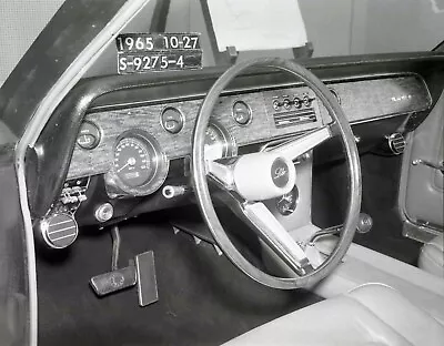 1965 Mercury Cougar Dashboard Development Mock-up 8 X 10 Photograph • $8.25