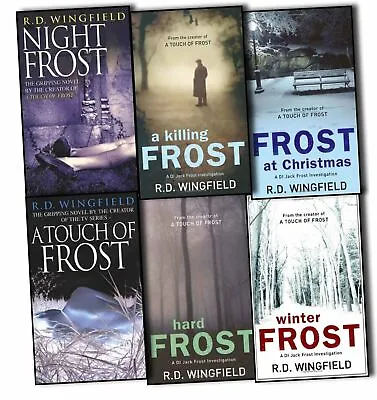 £33.99 • Buy A DI Jack Frost Investigation Collection R. D. Wingfield - 6 Books 