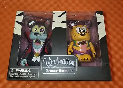 NEW Disney Vinylmation Spooky Series #2 Goofy Dracula Pluto Wolf Vampire Sealed  • $18.99