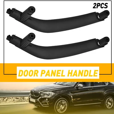 Inner Door Panel Handle Pull Trim Cover For BMW X5 X6 F15 F16 F85 2014-2018 US • $16.99