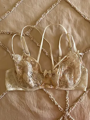 Ladies ‘Honey Birdette’ Size 14DD Small Medium Large Ivory Sienna Set /Bundle • $120