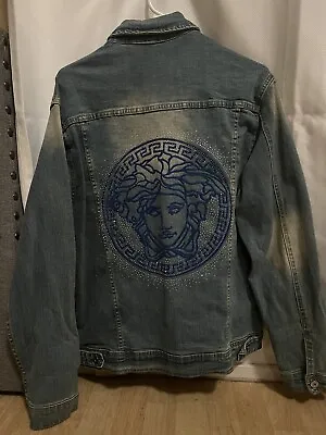 Versace Jeans Couture Denim Jacket Medusa Logo • $300