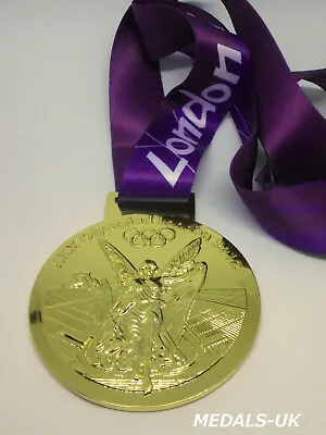 £30 • Buy LONDON 2012  Olympic Games Replica MEDAL GOLD