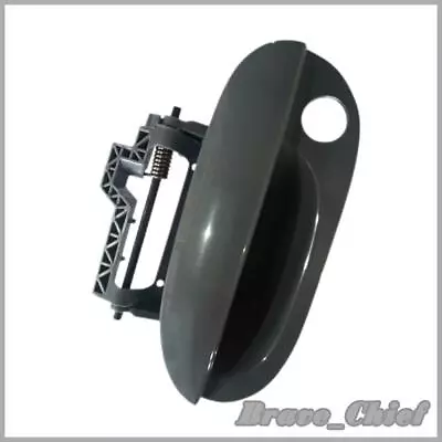 Black Front Exterior Door Handle Swith W/ Hole Left For BMW E39 5-Series 520i • $14.03