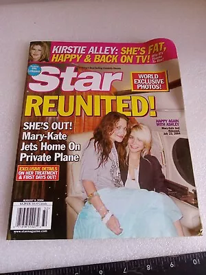 Star Magazine Mary-Kate And Ashley Olsen August  09 2004 • $15