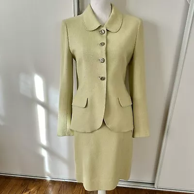 Vintage CHANEL BOUTIQUE Jacket & Skirt -Elegant Suit Set- 98P • $600