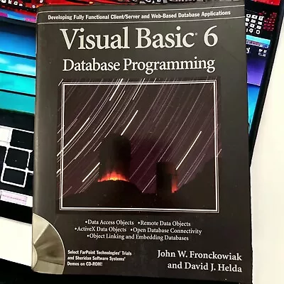 Visual Basic 6 Database Programming Unused CD Included Fronckowiak & Helda • $13.99