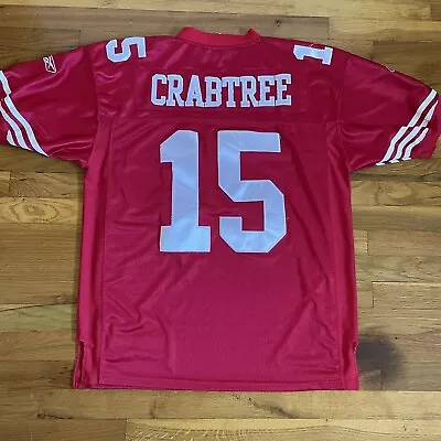 Reebok OnField NFL Jersey San Francisco 49ers Michael Crabtree Men’s Size 50 • $26.99