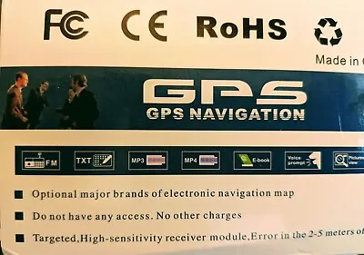 IOTWE 7  Car Truck Sat Nav GPS Navigation Free Lifetime UK&EU Maps Touch Screen • £0.99