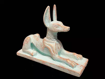 ANCIENT EGYPTIAN DOG STATUE DEPICTING THE GOD ANUBIS - 664-332bc (12) • £5.50