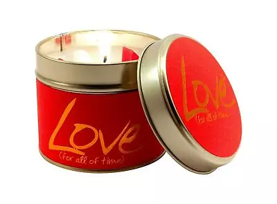 Lily Flame - Scented Candle Tin - LOVE - UK MADE • £11.97