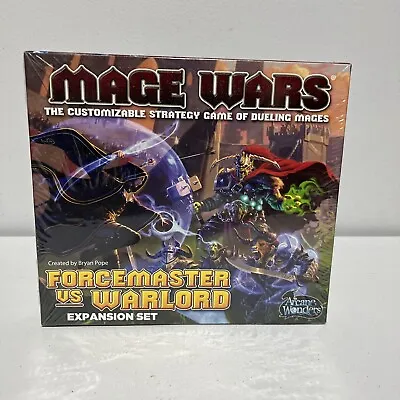 Mage Wars Arena Forcemaster Vs. Warlord Expansion Set New Fantasy 2014 SEALED  • $22.99