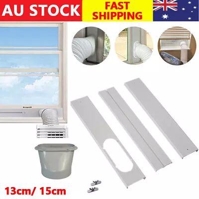 2/3PCS Portable Air Conditioner Window Slide Kit Plate Adjustable With Screws • $42.99