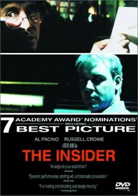 The Insider DVD • $5.70