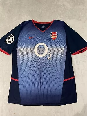 £29.95 • Buy Arsenal FC Shirt 2002-03 Away #10 Thierry Henry Large Boys