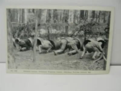 Vintage WW2 Aberdeen Proving Ground Maryland Obstacle Course Postcard - P25 • $8