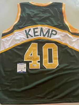 Shawn Kemp Signed Jersey JSA Certified Autograph COA Seattle SuperSonics • $125