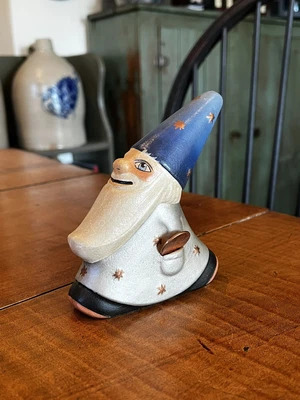 $119 • Buy Vaillancourt Folk Art Millennium Santa ~1999 #519~ 5” Tall~Beautiful!