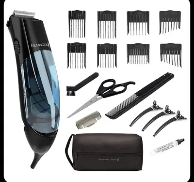 $49.99 • Buy Remington HKVAC2000A Vacuum Haircut Kit Beard Trimmer Hair Clippers Men Open Box