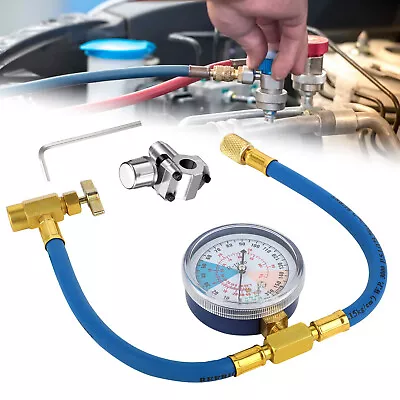 $16.98 • Buy BPV31 Bullet Piercing Tap Valve Kit Tool W/ Pressure Gauge For Home Refrigerator
