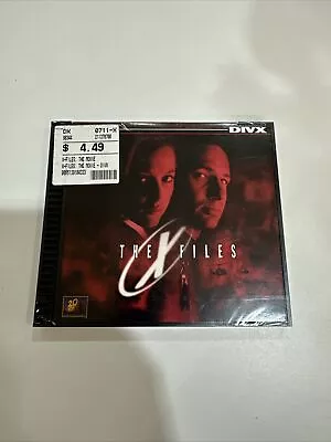 X Files DIVX Movie Disc Format 1998 NEW SEALED • $12