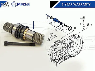 For Transporter T5 1.9 Driveshaft Connecting Shaft Adaptor Stub Axle Joint Right • £43.85