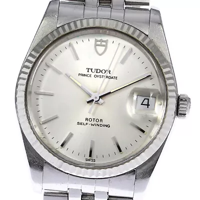 TUDOR Prince Date 74034 Cal.2824-2 Silver Dial Automatic Men's Watch_805820 • $1518.10