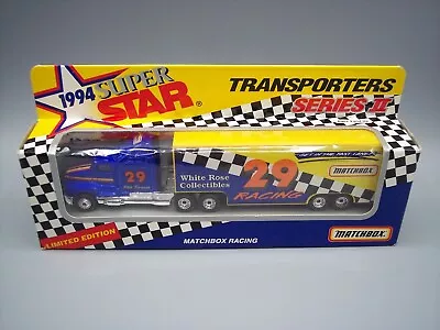 “matchbox” Convoy **get In The Fast Lane 29** Kenworth Transporter Mint Boxed • $9.95