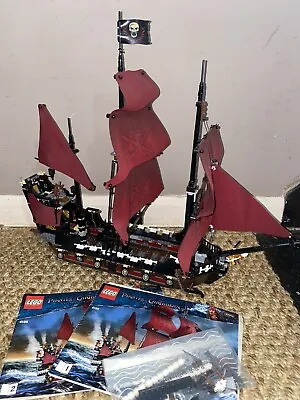 £180 • Buy Lego Pirates Of The Caribbean: Queen Anne’s Revenge  4195 Ship -NO Minifigures