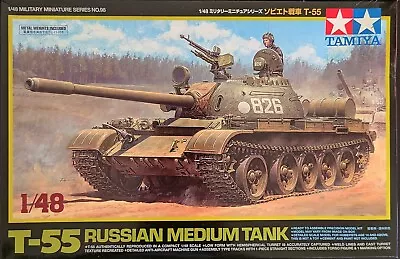 1/48 Tamiya MM98: T-55 Medium Tank • $35.97