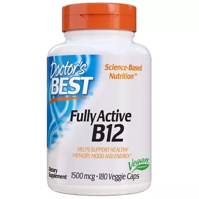 Vitamin B12 Methylcobalamin Methyl B12 1500mcg 180 Veg Capsules | Energy Nerves • £25.99