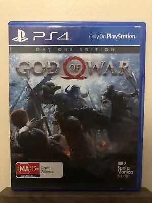 God Of War - Day One Edition (Sony PlayStation PS4) Game - Excellent Condition • $24.95