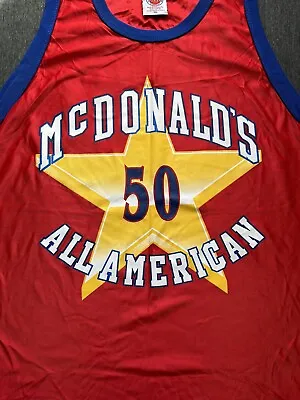 McDonald’s All American Replica Jersey Size XXL West  1998 Corey Maggette #50 • $49.50