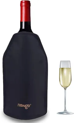 Bottle Cooler Sleeve Slip On Wine Cooling Sleeve Chiller Gel Pad No Ice Needed • £19.99