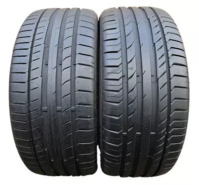 Continental Sport Contact 5 225/40/18 92w/y Xl 5.5+7mm Tyres X2 (pair) • £119