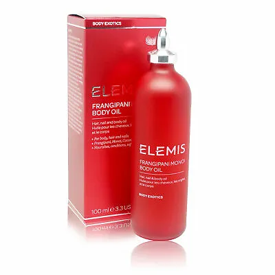 Elemis Frangipani Monoi Body Oil 3.3 Oz / 100 Ml Exptn Date 10/2025 New Box • $35