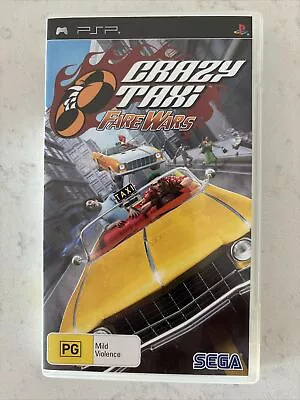 Crazy Taxi Fare Wars - Sony PSP - PlayStation Portable With Manual RARE • $89.95
