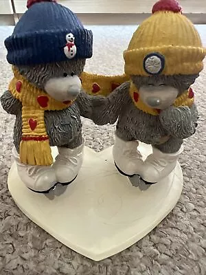 Me To You Blue Nose Bear Winter Wonderland Figure • £10