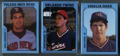 1985 TCMA VISALIA OAKS SET  Twins - Gene LARKIN - #BL • $22.95