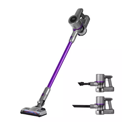 Devanti Handheld Vacuum Cleaner Stick Handstick Cordless Bagless 120W Purple • $85