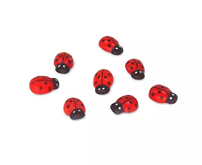 AKORD Miniature Garden Ornament Ladybug Set • £2.99