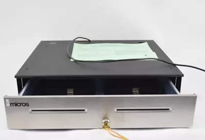 Micros POS 18  X 16 -3/4  Electronic Cash Drawer JD030-7C-BL1816-C • $49.99