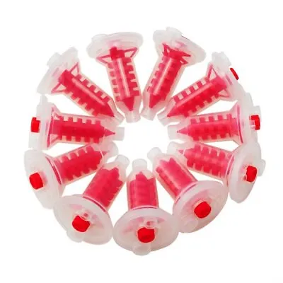 50 Pcs/Bag Red Dynamic Mixer Penta Style Dental Impression Mixing Tips • $16.14