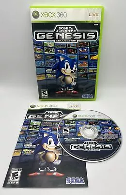Sonic's Ultimate Genesis Collection (Microsoft Xbox 360 2009) W/ Manual-TESTED- • $10.99