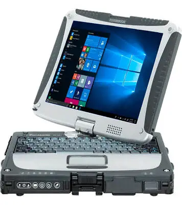 PANASONIC TOUGHBOOK CF-19 2ND GEN CORE I5 8GB RAM 500GB SSD WIN 10 TOUCH GPS • £399.99