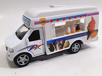 Kinsmart Ford E-350 Soft Ice Cream Vending Camper 1/43 O Scale Diecast Truck • $8.95