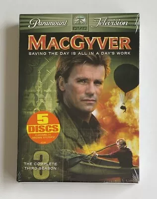 Macgyver: The Complete Third Season (DVD 1987/2005 5-Disc Set) 3 • $9.99