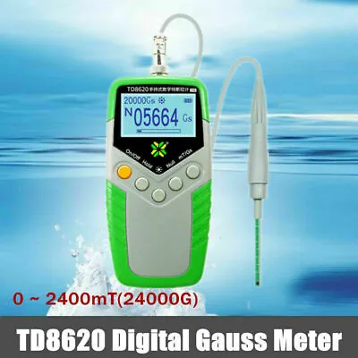 Handheld Gauss Meter 4-Digit Display Surface Magnetic Field Tesla Tester Meter • $66.50