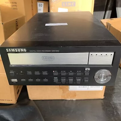 Samsung Digital Video Recorder SHR-5042 CD-RW 4Ch 250GB Home Security UNTESTED • £29.99