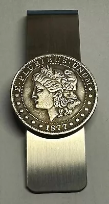 1877 Morgan Half Dollar Pattern Coin Money Clip • $15.99